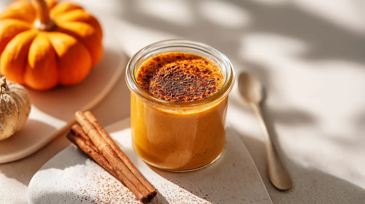 Pumpkin Spice Pudding (5-Minute Healthy Dessert)